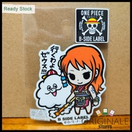 B-side Label One Piece Sticker Nami "Let's Go Zeus!!"