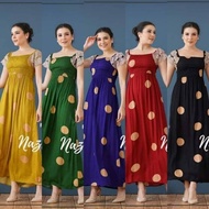~[Dijual] Fairuz Dress Nazli Polka Ori Daster Arab India Dubai Abaya