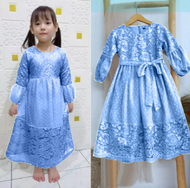 DRESS GAMIS BELINDA ANAK PEREMPUAN 1 - 14 TAHUN // BEBAS PILIH WARNA // TERLARIS DAN TERMURAH