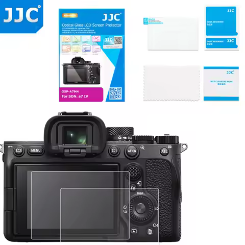 2pcs Camera Screen Protector for Sony A7C II,A7 IV,A7M4, A7CR Ultra-Thin Anti-Fingerprint Anti-Scrat