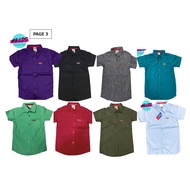KEMEJA PLAIN BUDAK LELAKI, KIDS BOYS PLAIN SHIRT (CS) (2Years - 12Years) [PAGE 3]