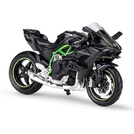 Kawasaki Ninja H2R Motorcycle Model 1:12 Scale Black
