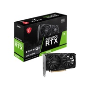 MSI GeForce RTX™ 3050 VENTUS 2X E 6G OC 6GB GDDR6 96bit 2304CC DX12 NVIDIA DLSS 2 DUAL FAN GPU