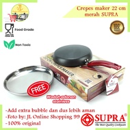 SUPRA Telfon crepe maker 22cm Non-stick crepe pan/ teflon crepe pan/