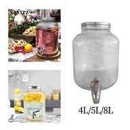 [ Glass Drink Dispenser Portable Beverage Dispenser for Tea Fridge Anniversary