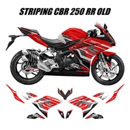 Decal Striping Sticker Honda Cbr 250Rr Old 2016 - 2019 Old Honda Cbr 250Rr Motorcycle Variation Stic