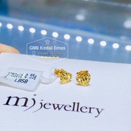 375 SUBANG LOVE 375 GOLD EARRING S129