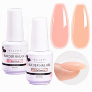 Makartt 6 in 1 Builder Nail Gel, Hard UV Gel Nail Strengthener Extension Gel for Broken Nails Repair