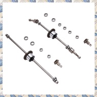 (SDRB) RC Car Upgrade Toy Car Front and Rear Axle Straight Sleeve Kit for 1/12 MN128 MN86 G500 RC Ca