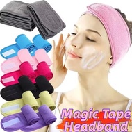 13 Colors Women's Anti Slip Wide Hook-and-loop Sports Headband Yoga Spa Bath Shower Wash Face Make U