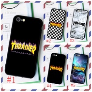 OPPO R9 R9S R11 R11S R15 Plus Pro Black soft Phone case shell Thrasher punk metal skateboard