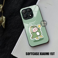HP Xiaomi 15T Case - Xiaomi 15T Glass Softcase - Xiaomi 15T Casing - Silicone For Xiaomi 15T - Kesin