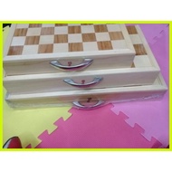 ♞,♘Wooden Chess Set Narra and Patino Wood