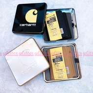 Carhartt Glittercarhartt Nylon Duck TriFold Canvas Wallet Short Leather Bag Water Repellent