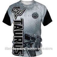 GLOCK Shirt Full Sublimation 3D T-Shirt Summer Breathable Short Sleeve Tee