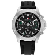 Tommy Hilfiger Bryan Black Silicone Strap Analog Watch TH1792111