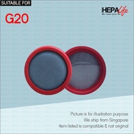 Dibea G20 Compatible Vacuum Cleaner Accessories - Hepalife