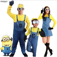🎉Cosplay🎉  Minion Jumpsuit Despicable Me Cosplay Costumes Boys Girls Kids adult Clothes