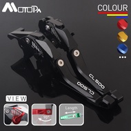 Handle For Honda CL500 CL300 CL 500 300 500 Motorcycle CNC 5D Aluminum Clutch Brake Lever