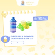 Pureen 3 Tiers Milk Powder Container B3TF 02