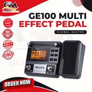 MOOER GE100 – PEMPROSES KESAN GITAR MULTI-EFEK DENGAN FUNGSI RAKAMAN ULANG (LOOPER)