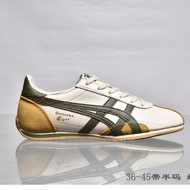 Onitsuka Tiger Mexico 66  หนังแกะคุณภาพสูง รองเท้าผ้าใบ รองเท้าวิ่ง แฟชั่นคลาสสิก สําหรับผู้ชาย และผู้หญิง 38 One