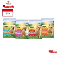 Purina Friskies Dog Food Pellets Puppy/Adult Formula 1 KG