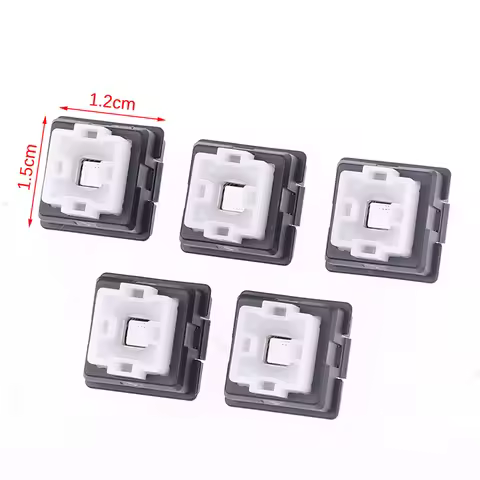 5Pcs Romer-G Switch Mechanical Keyboard Shaft Change Shaft Black For Logitech G310 G413 G512 G613 G8