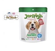 Jerhigh Big Pack Snack Spinach Stick รสผักโขม ( 400 g. )