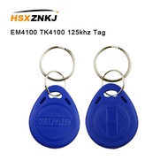 5/10pcs EM4100 TK4100 125khz Proximity Chip Tag Tags Card Sticker Key ID Keyfob RFID Fob Token Ring