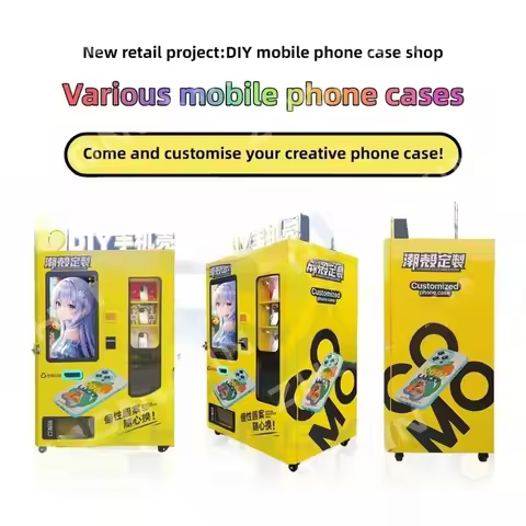 Compact Size Portable Phone Case Vending Machine With Smart Payment Systems