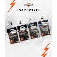 Snap swivel lackokong - snap swivel