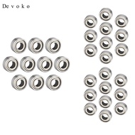 [Devoko] 683zz Miniature Ball Bearing, Easy to Use And Repair, Portable Carbon Steel Bearing for Rol