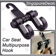 CAR SEAT MULTIPURPOSE BACKSEAT DUAL HOOK CAR