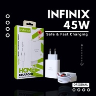 Original Infinix 45W Fast Charging Charger type C