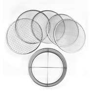  Stainless Steel Garden Potting Bonsai Compost Soil Sieve with 5 Filters
