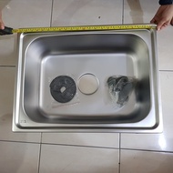 Thick stainless steel sink 45 x 60 x 20