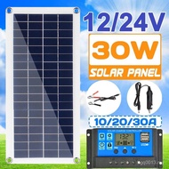 10W Flexible Panel Dual Output W30W Battery Charger Solar Car 100 Solar Panel Ship XRPX