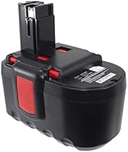 WOLWES Battery Replacement for Bosch P/N: BAT240, BAT299, BH-2424, BTP1005, 11524, 12524, 125-24, 12