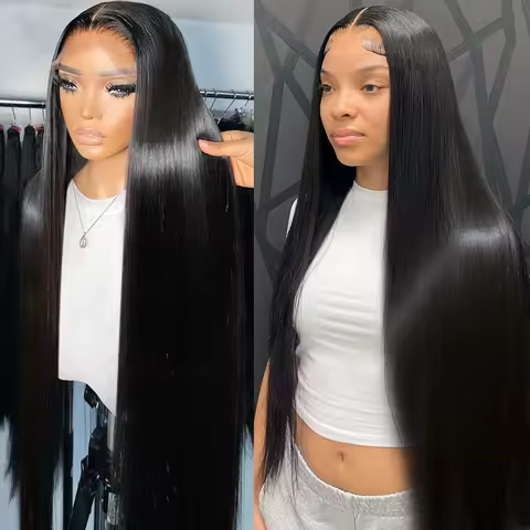 13x4 13x6 Straight Human Hair Lace Frontal Wig 9x6 7x5 5x5 6x4 Pre Cut Lace Closure Wigs For Women 1