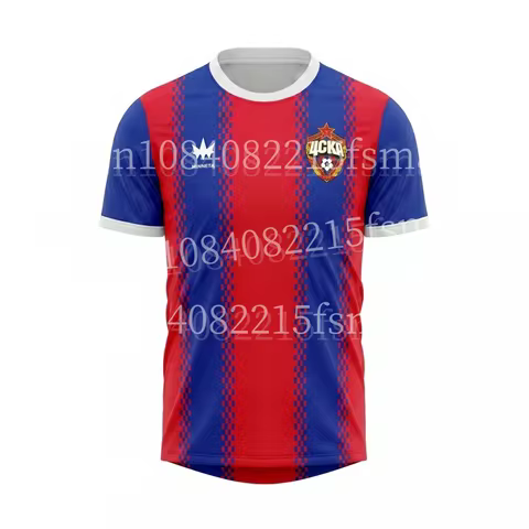 2026/27 CSKA Moscow Soccer Football Jersey Summer Breathable Short Sleeve Crew Neck T-Shirt Sportswe