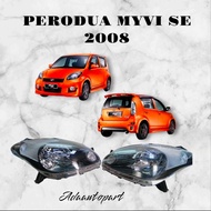 PERODUA MYVI SE 2008 HEADLAMP (BLACK) BRAND DEPO (RH & LH)