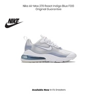 Nike Air Max 270 React'Indigo Blue Fog' Shoes Original