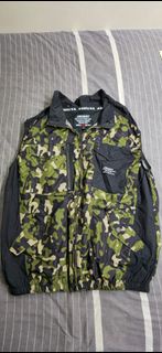 BURTLE AIRCRAFT 絕版迷彩風扇衫 XL碼