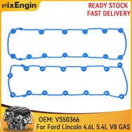 Engine Valve Cover Gasket Set Fit 4.6 5.4 L For Ford Expedition E-250 E-350 E-450 4.6L 5.4L V8 GAS 1