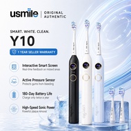Usmile Y10 Sonic Electric Toothbrush Adult Smart Screen Electric Toothbrush 4 Cleaning Modes Cleanin
