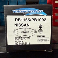 DB1165 NISSAN SENTRA 1.8 N16 DISC BRAKE PADS