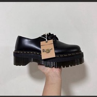 Dr. Martens 1461 Quad 黑色厚底鞋