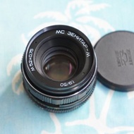MC ZENITAR-M lens 50mm f/1.9 for M42 ZENIT CANON NIKON *