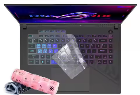 Silicone Laptop Keyboard Cover Skin For ASUS ROG Strix G16 2024 G614JIR G614JU G614 G614JJ JV JZ G61